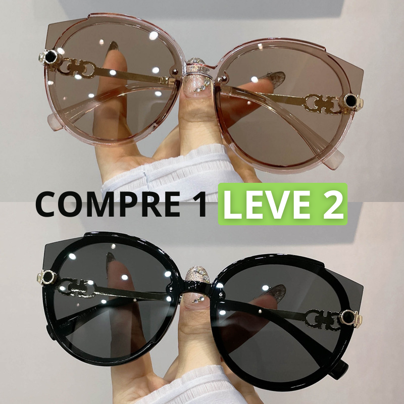 [PROMOÇÃO COMPRE 1 LEVE 2] Óculos de Sol Exclusive