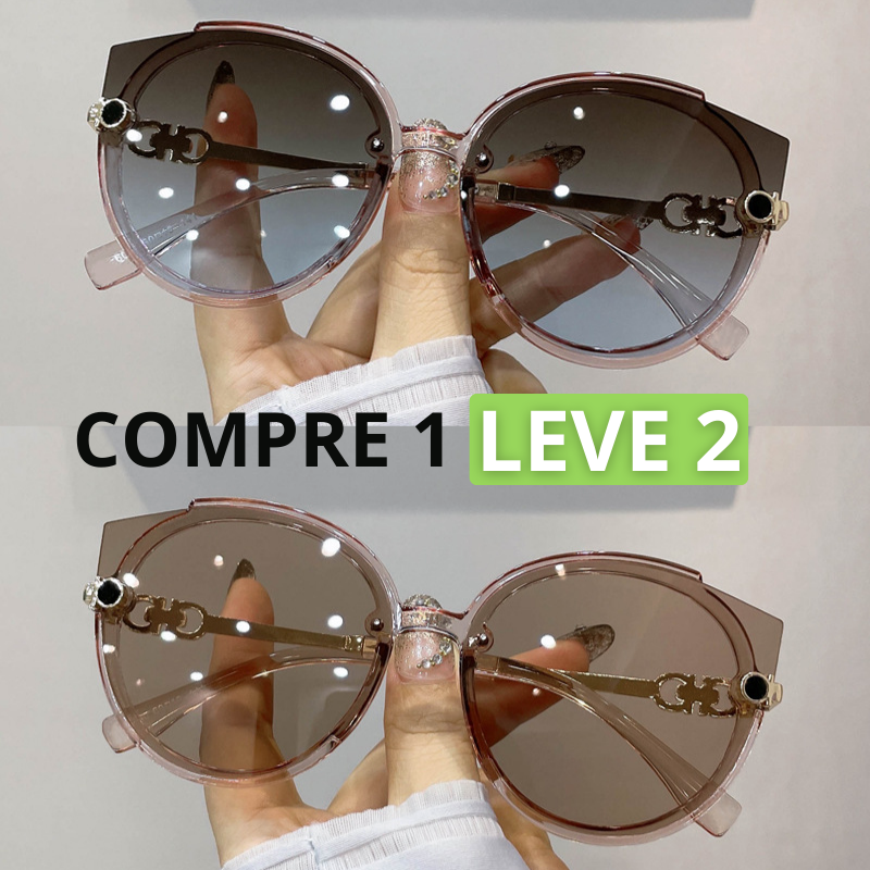 [PROMOÇÃO COMPRE 1 LEVE 2] Óculos de Sol Exclusive