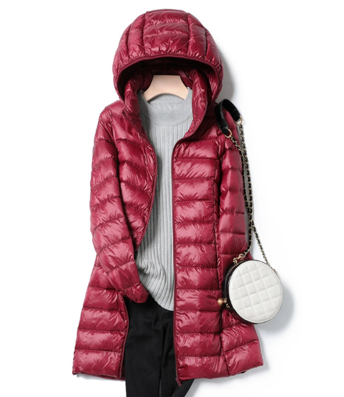 Jaqueta Puffer Feminina - Longa