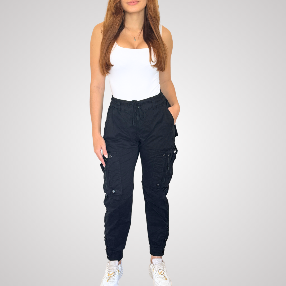 Calça Cargo Casual Feminina