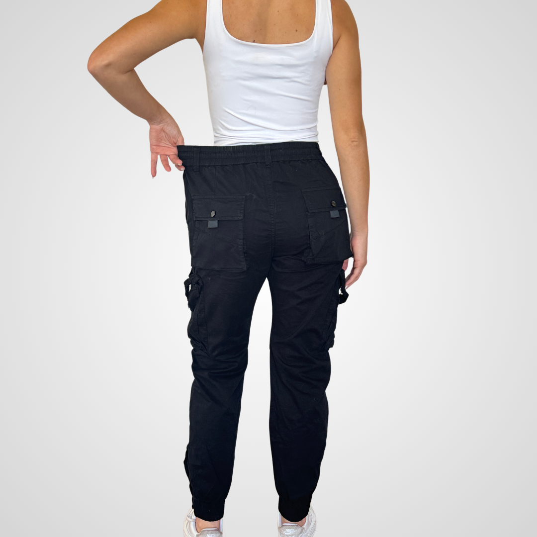 Calça Cargo Casual Feminina