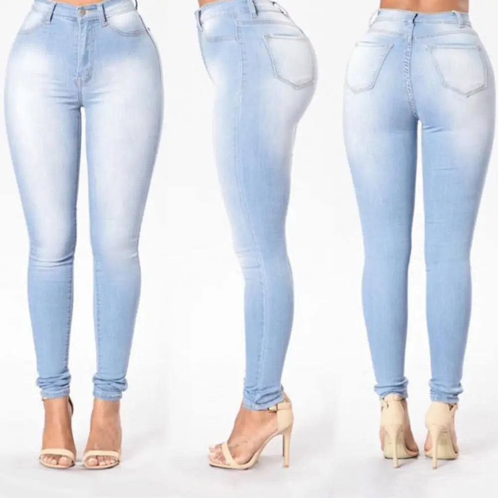 Calça Jenas Skinny Cintura Alta Ludmila