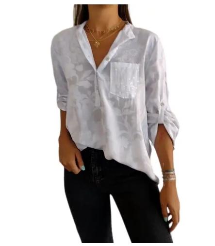 Camisa Feminina Estampada Isadora