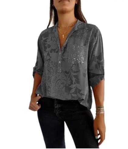 Camisa Feminina Estampada Isadora