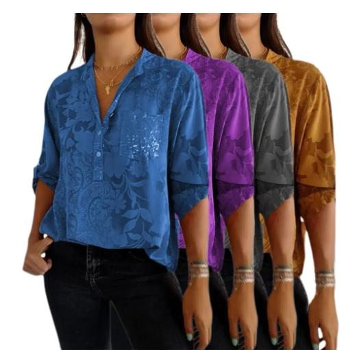 Camisa Feminina Estampada Isadora