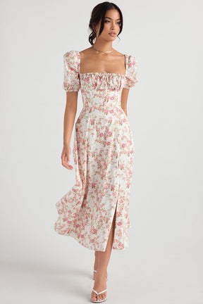 Vestido Midi Floral Melissa