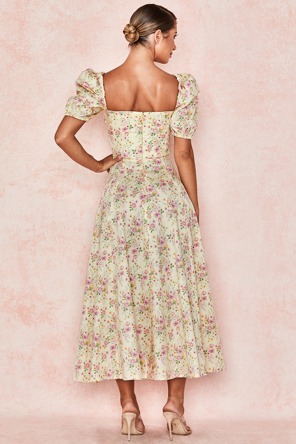 Vestido Midi Floral Melissa