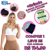 LIQUIDAÇÃO DE ESTOQUE ULTIMAS UNIDADES 🔥CALCINHA MODELADORA NEXUS 🔥 - PAGUE 1 LEVE 3